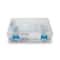 6 Pack: Clear 8-Compartment Storage Box by Bead Landing™